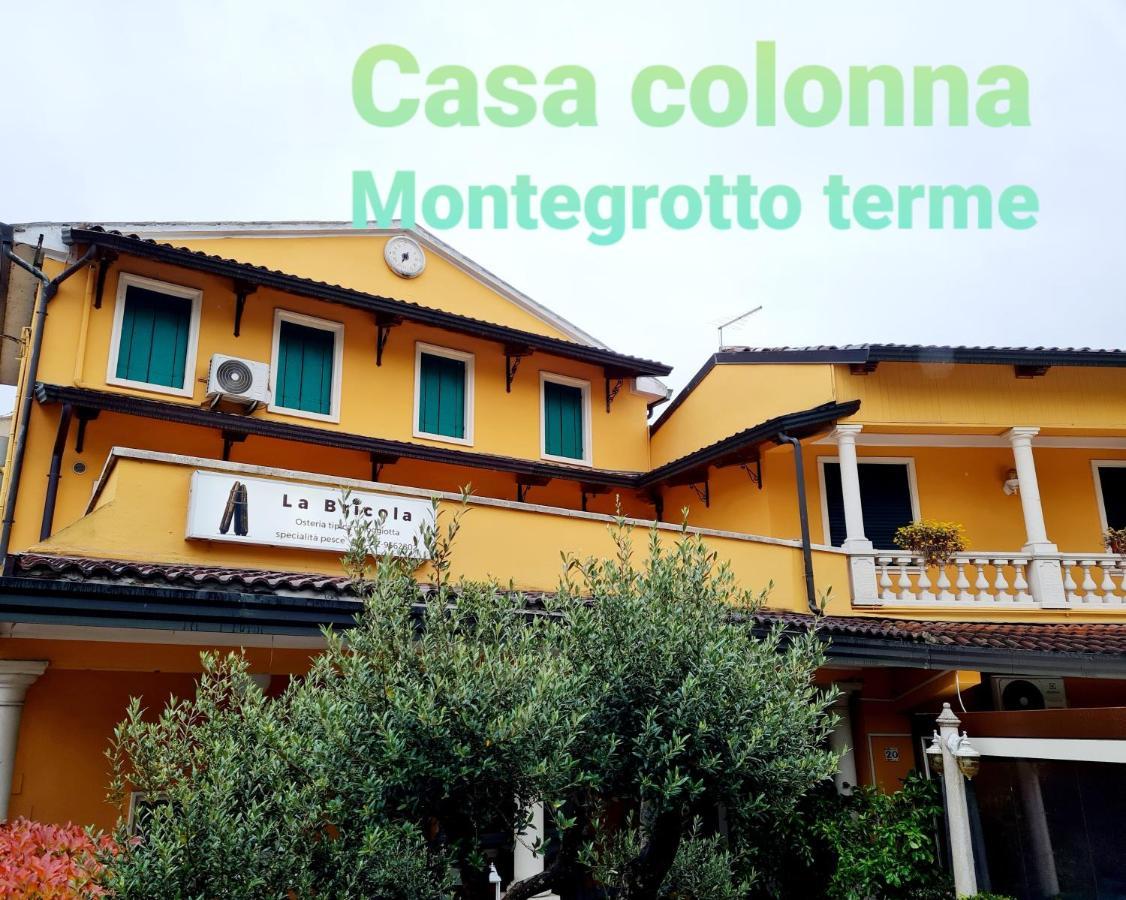 Casa Colonna Montegrotto Terme Leilighet Eksteriør bilde